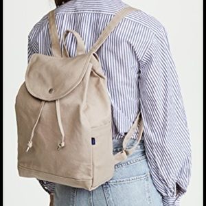 Baggu Drawstring Backpack in Mushroom